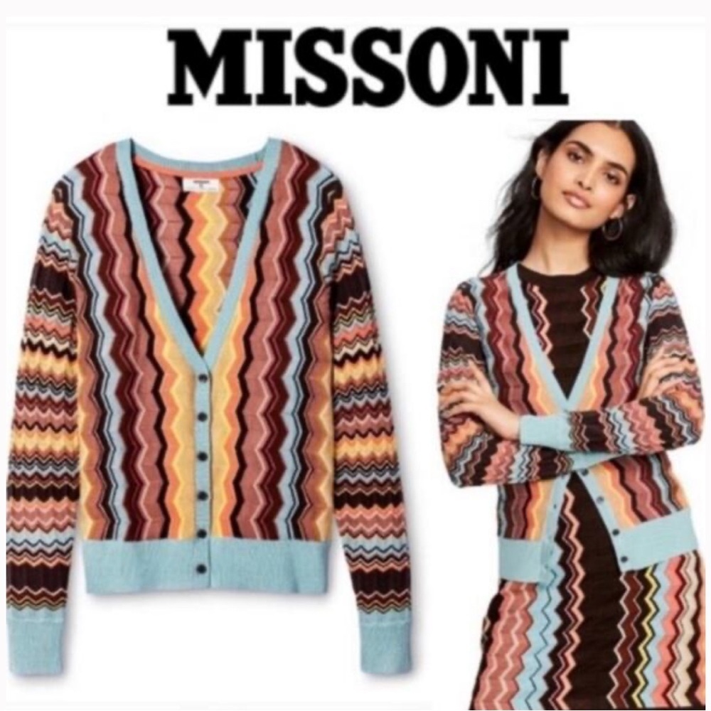 Missoni for Target Women's Colore Zig Zag Shift dress Sz L